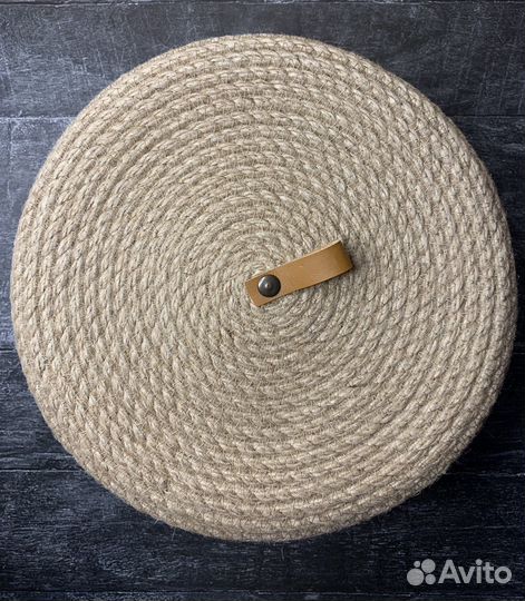 Корзина для хранения из джута