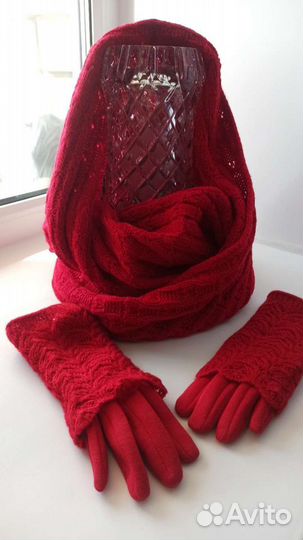 Женский шарф-снуд