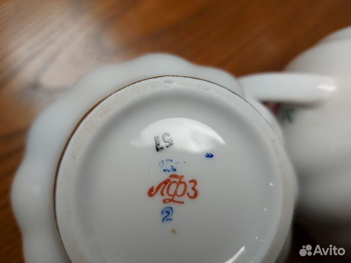 Молочник и сахарница лфз