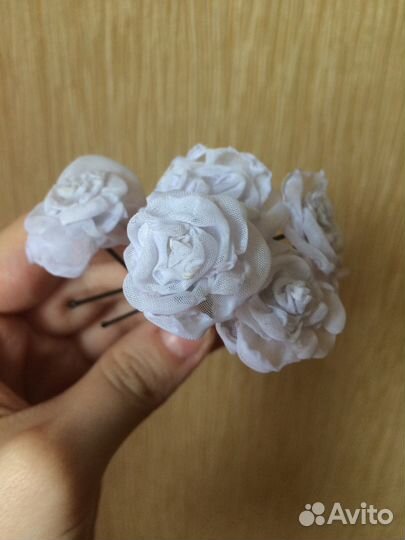 Бутоньерки, украшения для волос и др