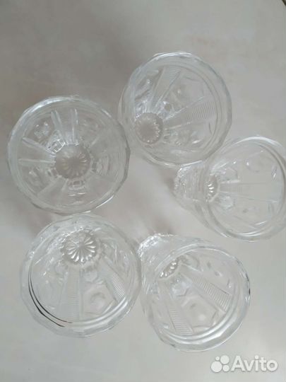 Стопки хрустальные СССР