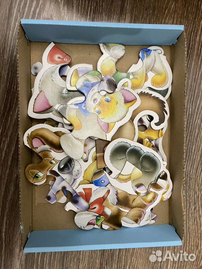 Пазлы. Первые пазлы. 3+