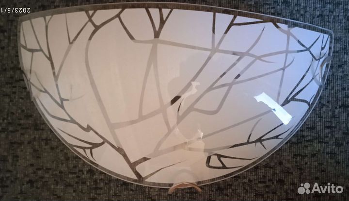 Новые светильники настенные полусфера 2шт