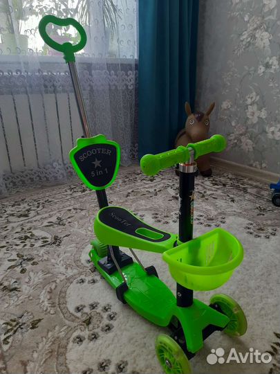 Детский беговел 3 в 1