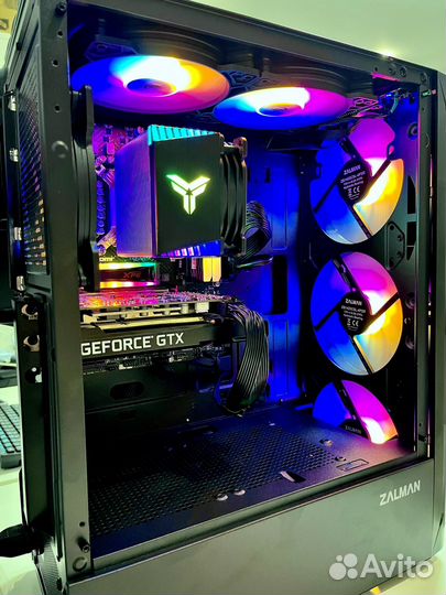 Игровой пк Intel i3 12100f/MSI GTX 1660 super