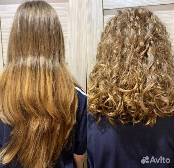 Химическая завивка волос