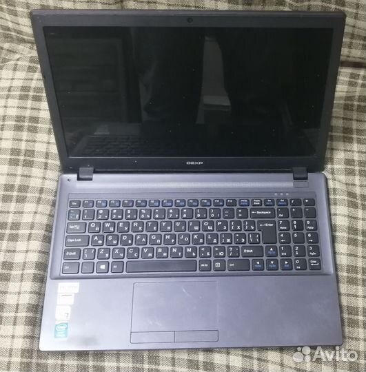 Игровой ноутбук Dexp w650sf