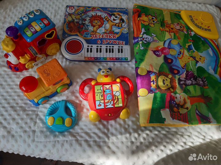Детские игрушки 4 пакета