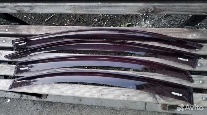 Дефлекторы окон mazda 6