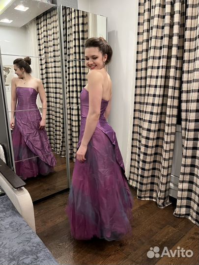 Платье женское вечернее дизайнерское в пол 44-46