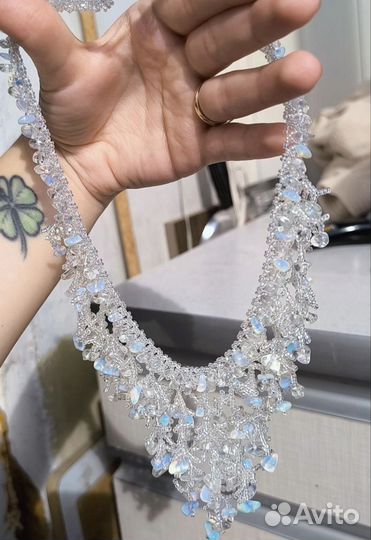 Колье из бисера