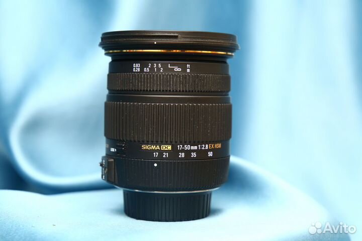 Для Nikon Sigma 17-50mm f/2.8 OS HSM стаб