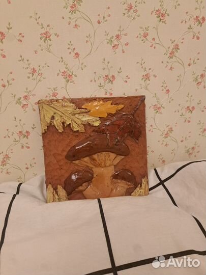 Грибы. Керамическое изделие