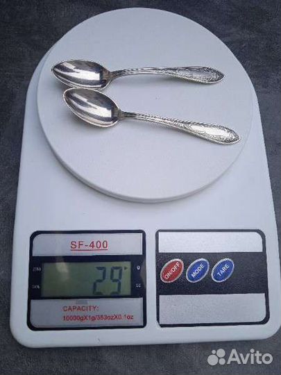 Серебряные ложки 875 проба
