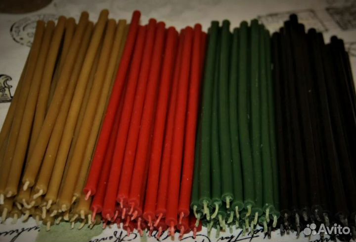 Свечи восковые церковные