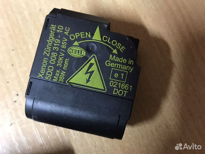 Мерседес игнитор блок розжига ксенона