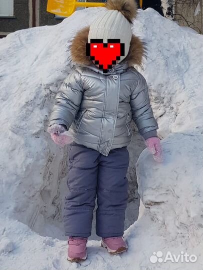 Зимний костюм для девочки