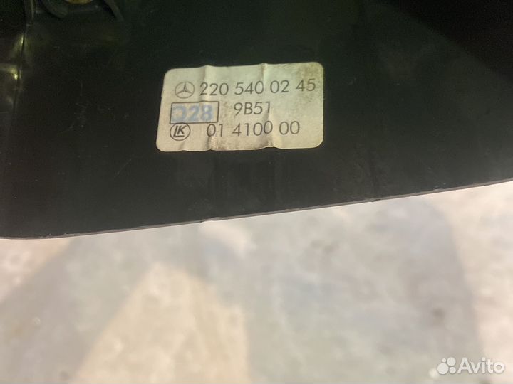 Переключатель подрулевой со шлейфом w220