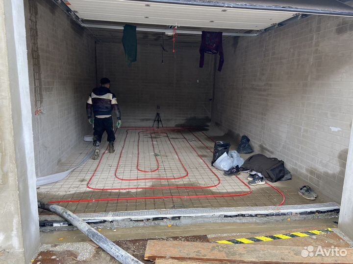 Полусухая стяжка пола