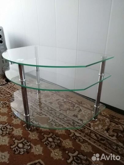 Тумба под телевизор бу, стеклянная