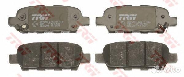 Колодки задние infiniti EX/ FX/ G/ M/ nissan qashq