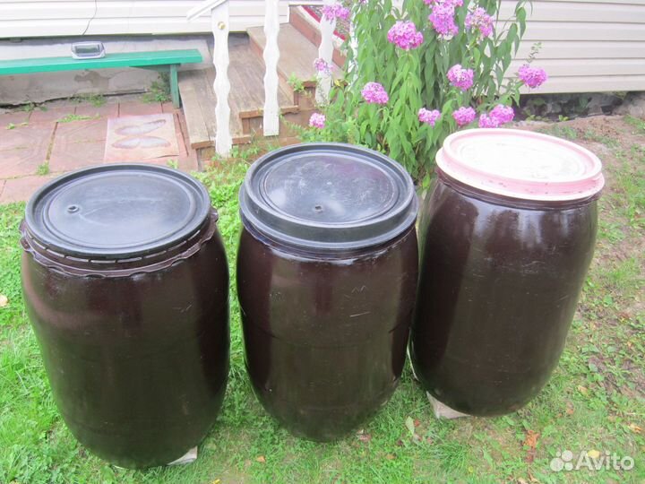 Бочка пластмассовая