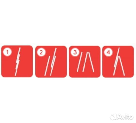 Аренда лестница трехсекционная 310