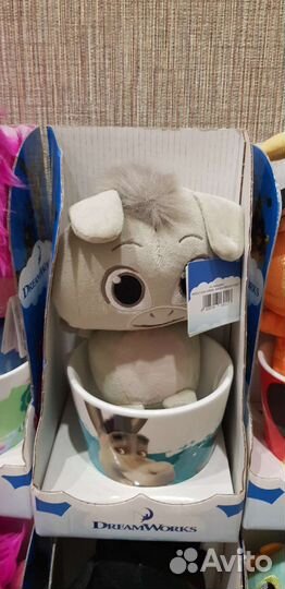 Игрушка + кружка герои Dream Works