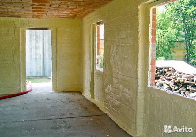 Утепление пенополиуретаном стен внутри дома