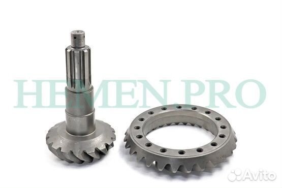 Главная пара, вал + шестерня Z28/17 steyr Howo