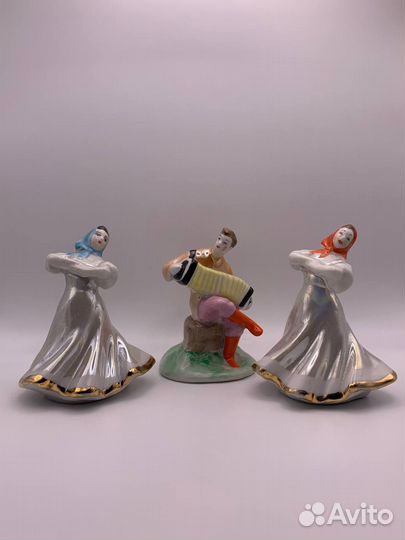 Статуэтки фарфор СССР 