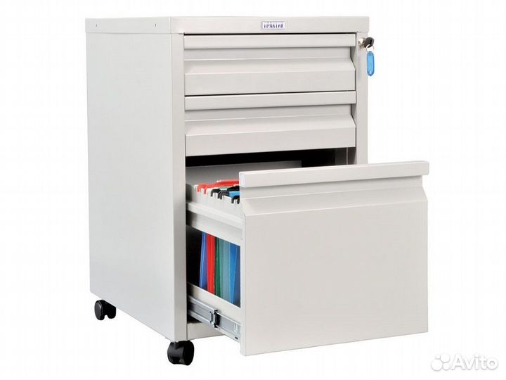 Тумба-картотека металлическая Практик