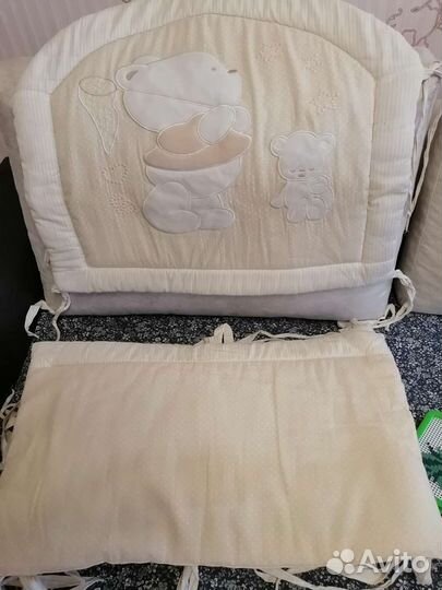 Бортики в детскую кроватку