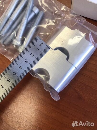 Проставки руля серебро 35мм LSL 10021306