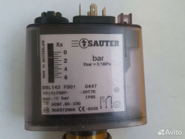 Реле давления Sauter DSL 143
