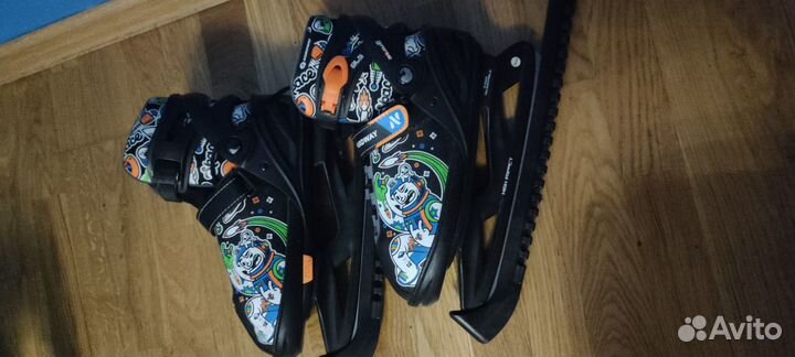 Коньки детские раздвижные 36-41