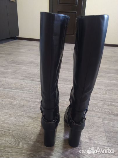 Сапоги женские зимние нат. кожа