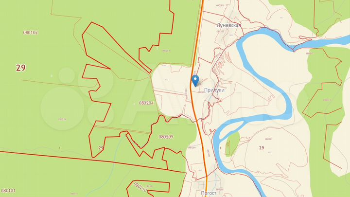 Участок 9,73 га (СНТ, ДНП)