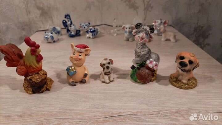 Маленькие фигурки (статуэтки), разные техники