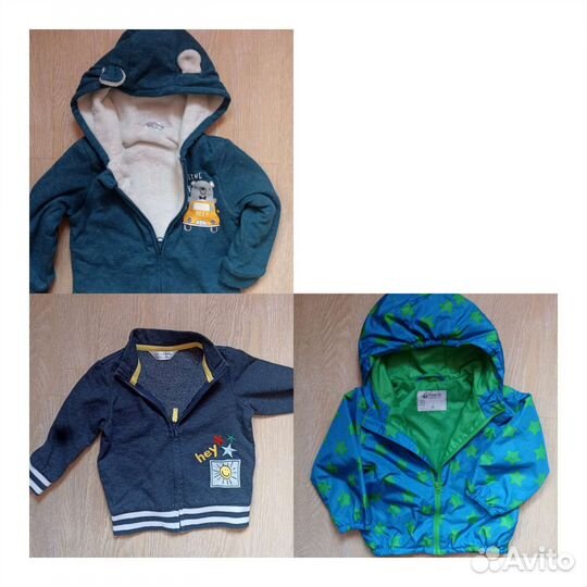 Пакет вещей на мальчика 80-86