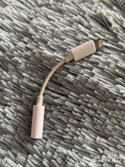 Переходник lightning 3.5 jack оригинал