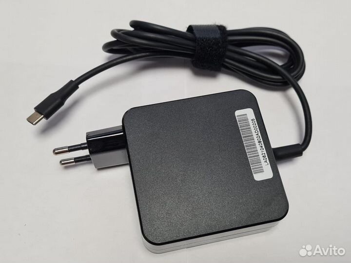 Блок питания ET DC-65USB-C Black PD и QC3.0