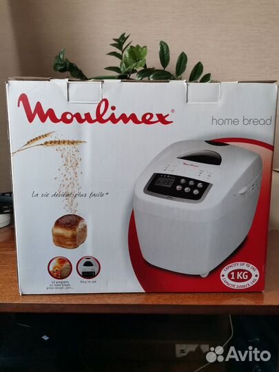 Хлебопечка Moulinex новая