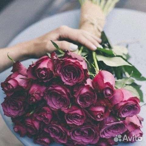 Цветы розы букет