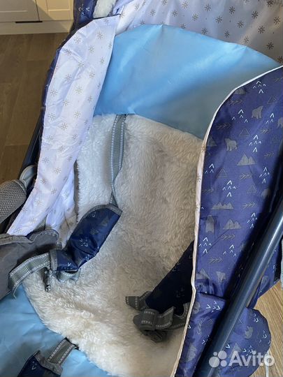 Санки коляска ника