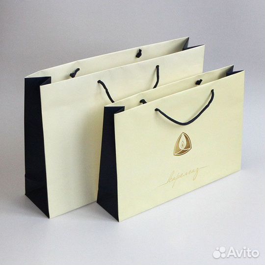 Пакеты печатные(офсетные) с логотипом бумажные