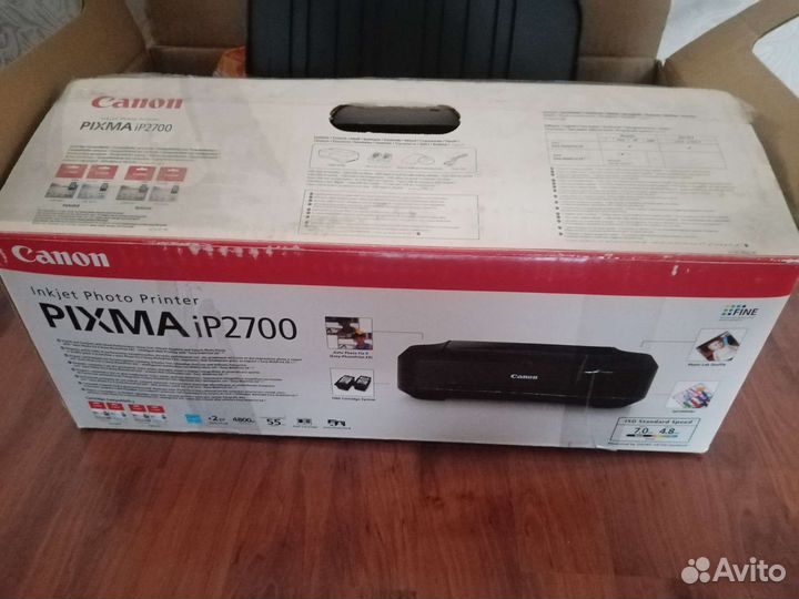 Цветной струйный принтер canon ip2700