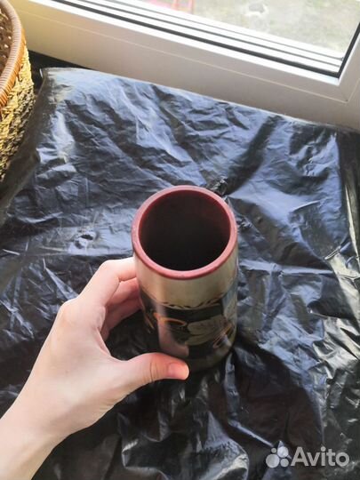 Деревянная вазочка хохлома