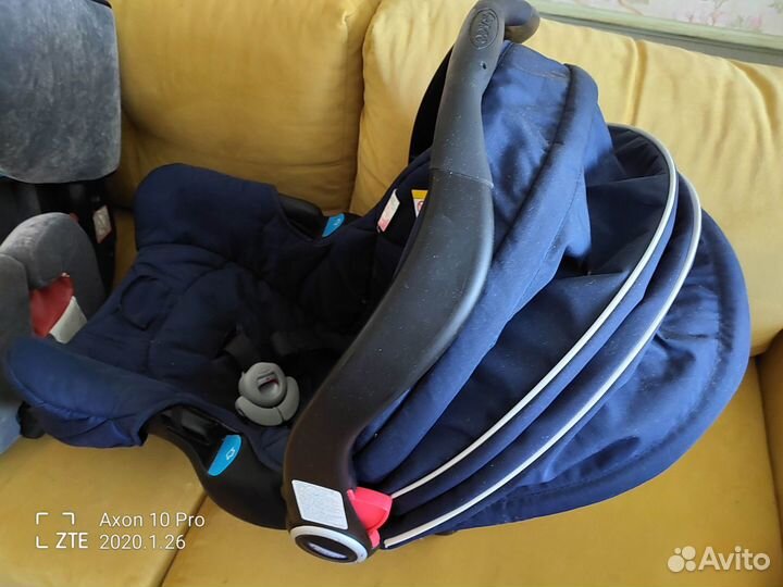 Автокресло Переноска Люлька Graco 0+