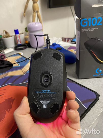 Игровая мышь logitech g102